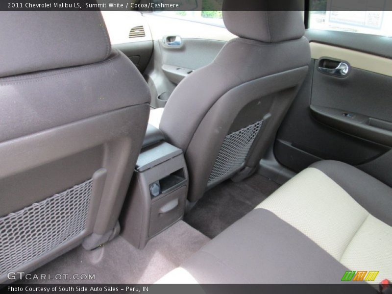 Summit White / Cocoa/Cashmere 2011 Chevrolet Malibu LS