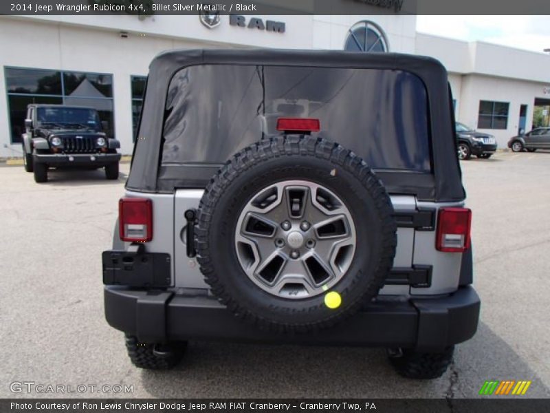 Billet Silver Metallic / Black 2014 Jeep Wrangler Rubicon 4x4