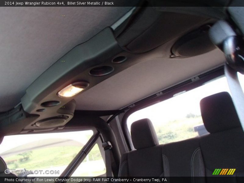 Billet Silver Metallic / Black 2014 Jeep Wrangler Rubicon 4x4