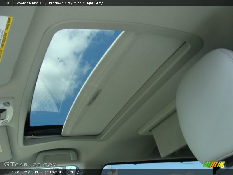 Predawn Gray Mica / Light Gray 2011 Toyota Sienna XLE