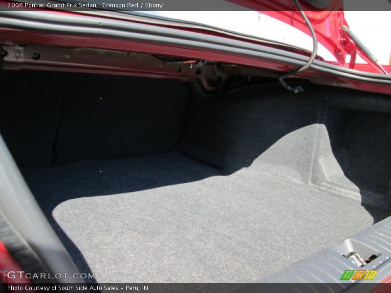 Crimson Red / Ebony 2008 Pontiac Grand Prix Sedan