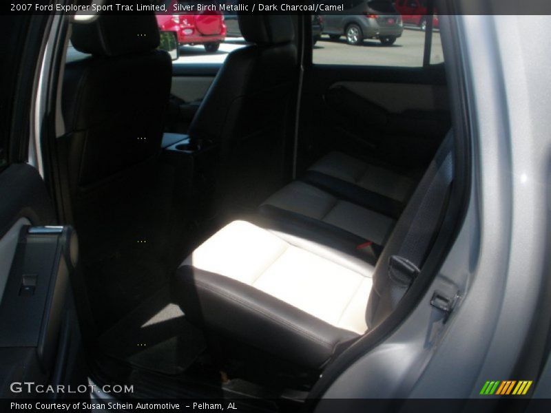 Silver Birch Metallic / Dark Charcoal/Camel 2007 Ford Explorer Sport Trac Limited