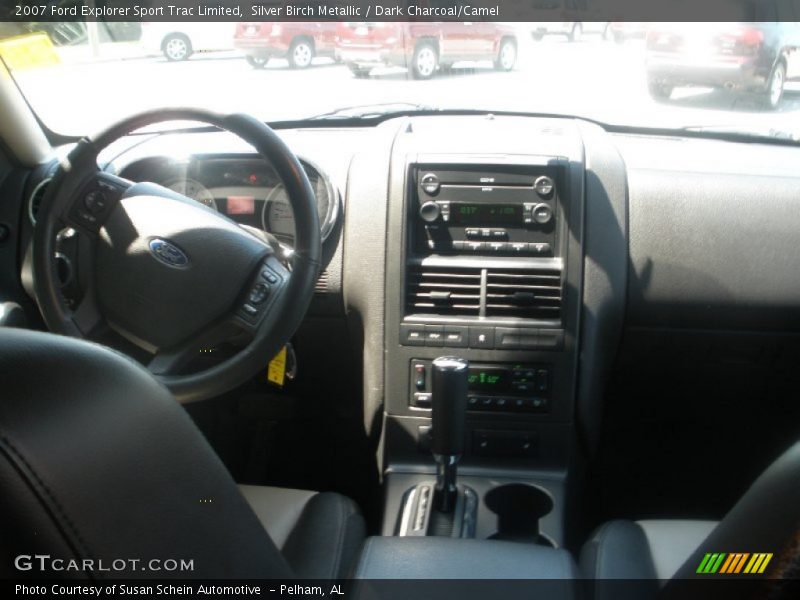 Silver Birch Metallic / Dark Charcoal/Camel 2007 Ford Explorer Sport Trac Limited