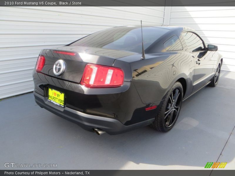 Black / Stone 2010 Ford Mustang V6 Coupe