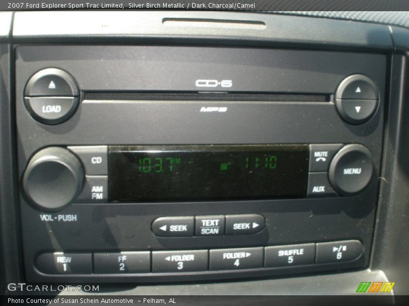 Silver Birch Metallic / Dark Charcoal/Camel 2007 Ford Explorer Sport Trac Limited