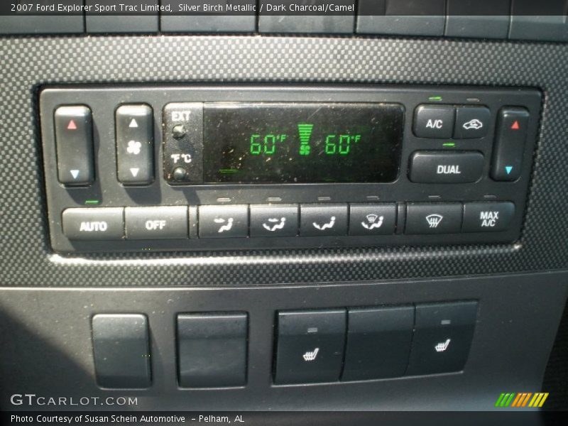 Silver Birch Metallic / Dark Charcoal/Camel 2007 Ford Explorer Sport Trac Limited