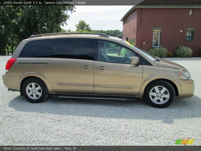 Sahara Gold Metallic / Beige 2004 Nissan Quest 3.5 SL