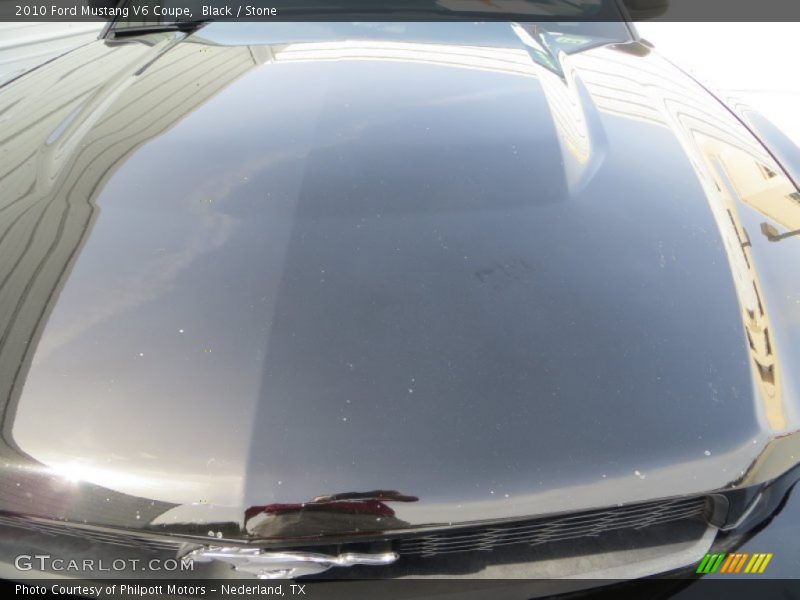 Black / Stone 2010 Ford Mustang V6 Coupe