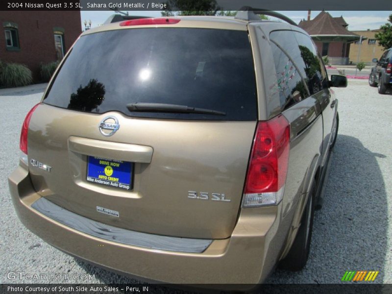 Sahara Gold Metallic / Beige 2004 Nissan Quest 3.5 SL