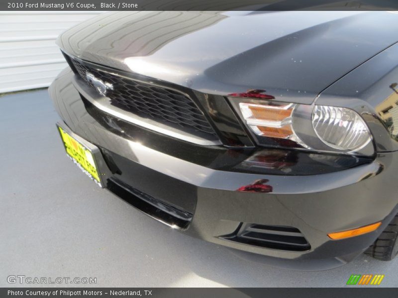 Black / Stone 2010 Ford Mustang V6 Coupe