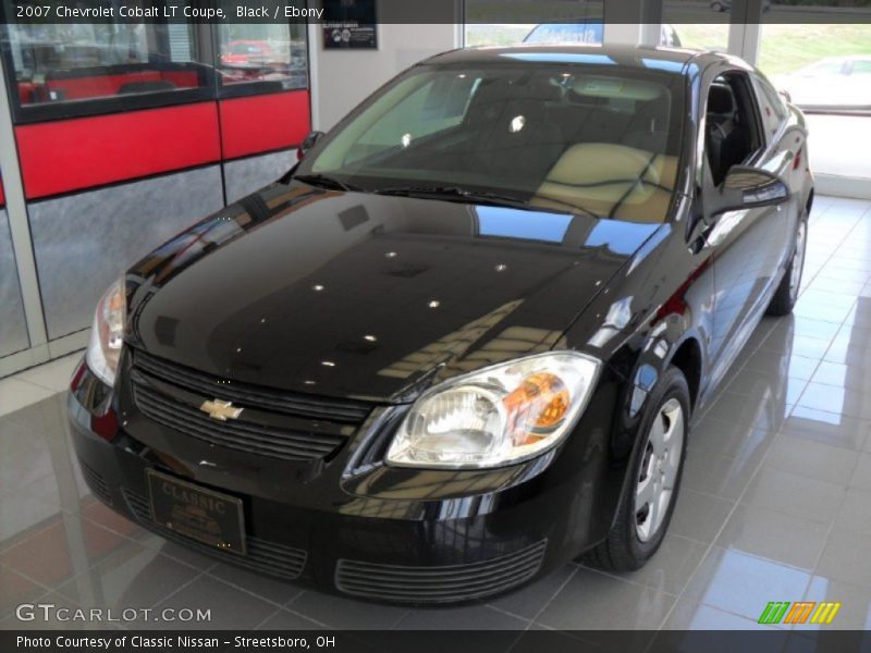 Black / Ebony 2007 Chevrolet Cobalt LT Coupe