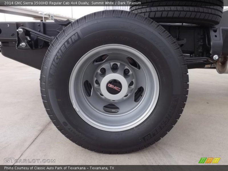  2014 Sierra 3500HD Regular Cab 4x4 Dually Wheel