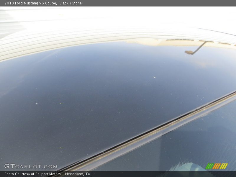 Black / Stone 2010 Ford Mustang V6 Coupe