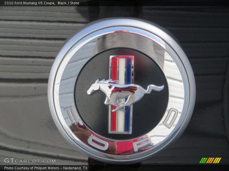 Black / Stone 2010 Ford Mustang V6 Coupe
