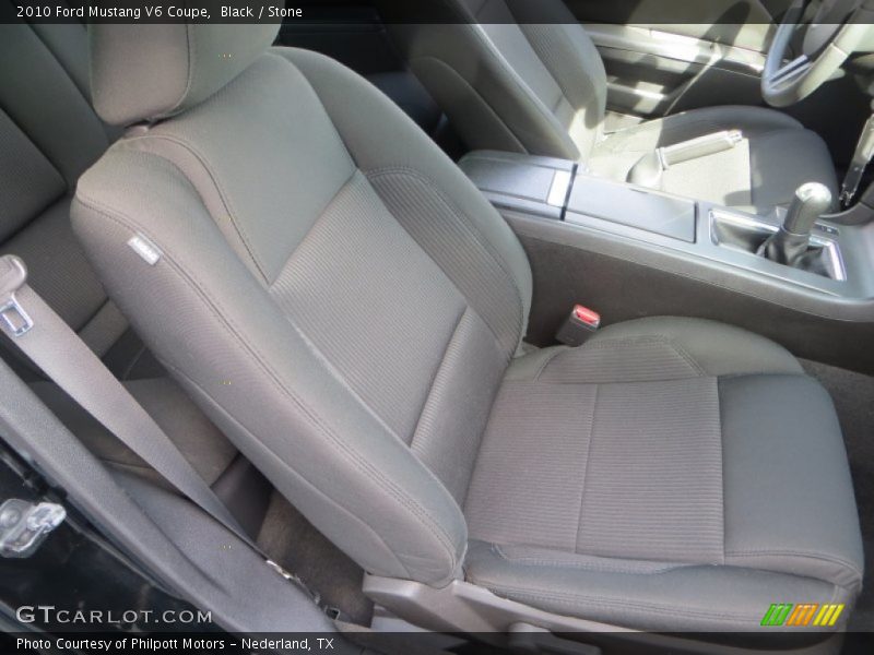Black / Stone 2010 Ford Mustang V6 Coupe