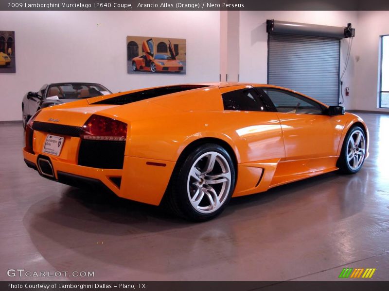 Arancio Atlas (Orange) / Nero Perseus 2009 Lamborghini Murcielago LP640 Coupe