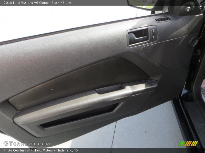Black / Stone 2010 Ford Mustang V6 Coupe