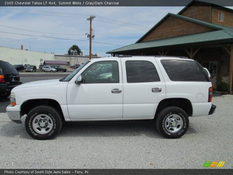 Summit White / Gray/Dark Charcoal 2005 Chevrolet Tahoe LT 4x4