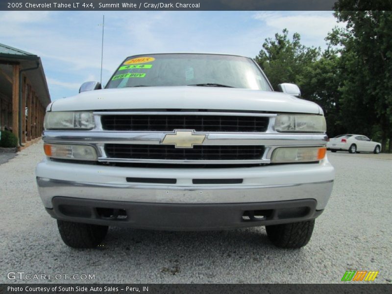 Summit White / Gray/Dark Charcoal 2005 Chevrolet Tahoe LT 4x4