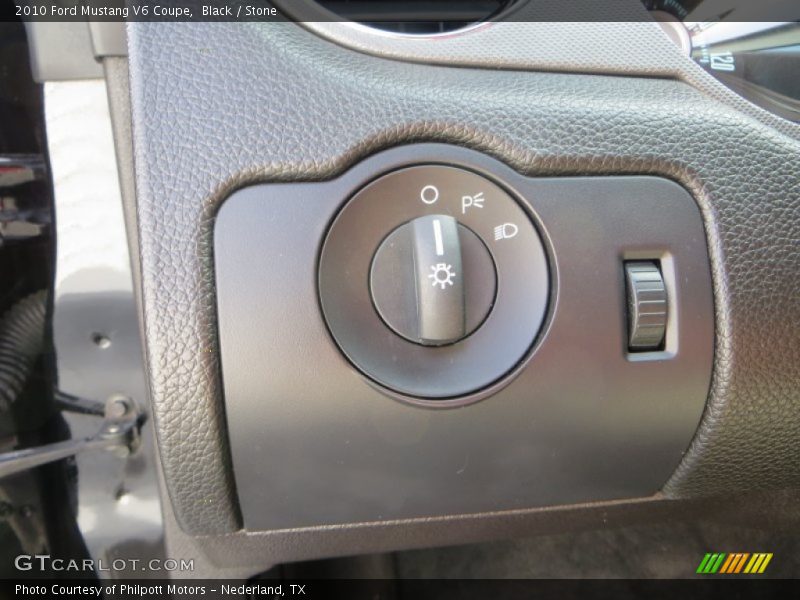 Black / Stone 2010 Ford Mustang V6 Coupe
