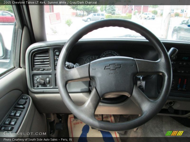 Summit White / Gray/Dark Charcoal 2005 Chevrolet Tahoe LT 4x4