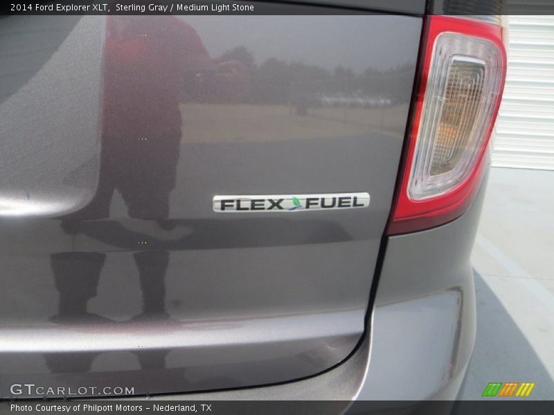 Sterling Gray / Medium Light Stone 2014 Ford Explorer XLT