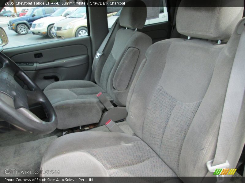 Summit White / Gray/Dark Charcoal 2005 Chevrolet Tahoe LT 4x4