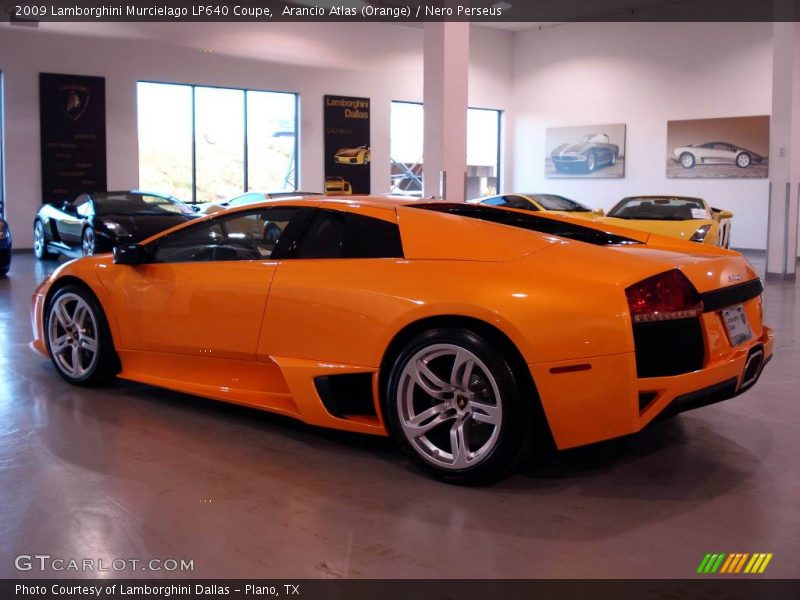 Arancio Atlas (Orange) / Nero Perseus 2009 Lamborghini Murcielago LP640 Coupe