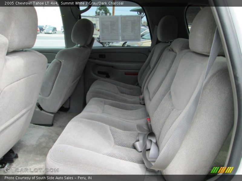 Summit White / Gray/Dark Charcoal 2005 Chevrolet Tahoe LT 4x4