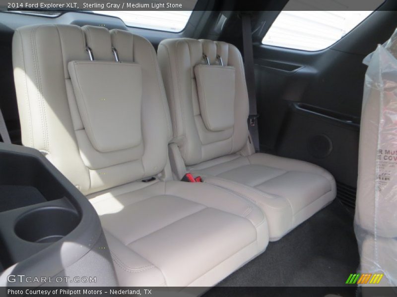 Sterling Gray / Medium Light Stone 2014 Ford Explorer XLT