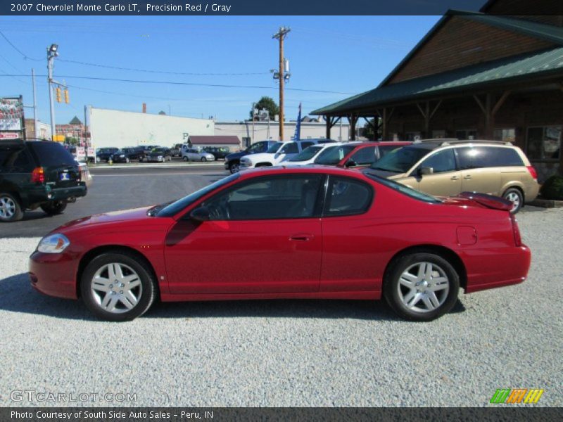 Precision Red / Gray 2007 Chevrolet Monte Carlo LT