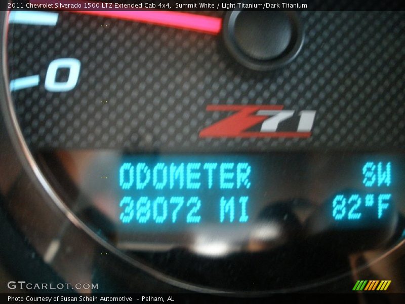 Summit White / Light Titanium/Dark Titanium 2011 Chevrolet Silverado 1500 LTZ Extended Cab 4x4