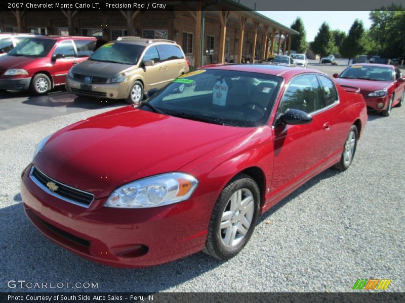 Precision Red / Gray 2007 Chevrolet Monte Carlo LT