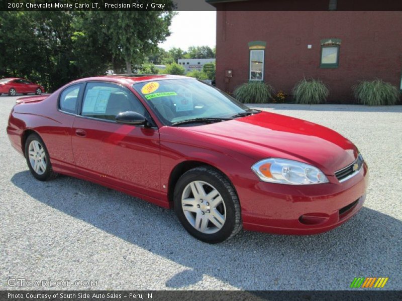 Precision Red / Gray 2007 Chevrolet Monte Carlo LT