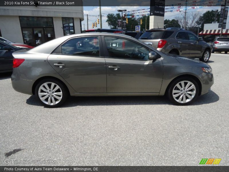 Titanium / Black Sport 2010 Kia Forte SX