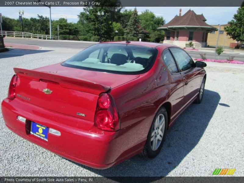 Precision Red / Gray 2007 Chevrolet Monte Carlo LT