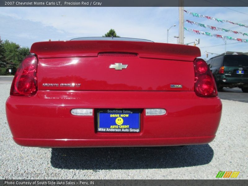 Precision Red / Gray 2007 Chevrolet Monte Carlo LT