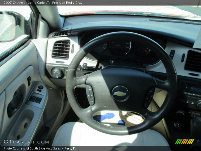 Precision Red / Gray 2007 Chevrolet Monte Carlo LT