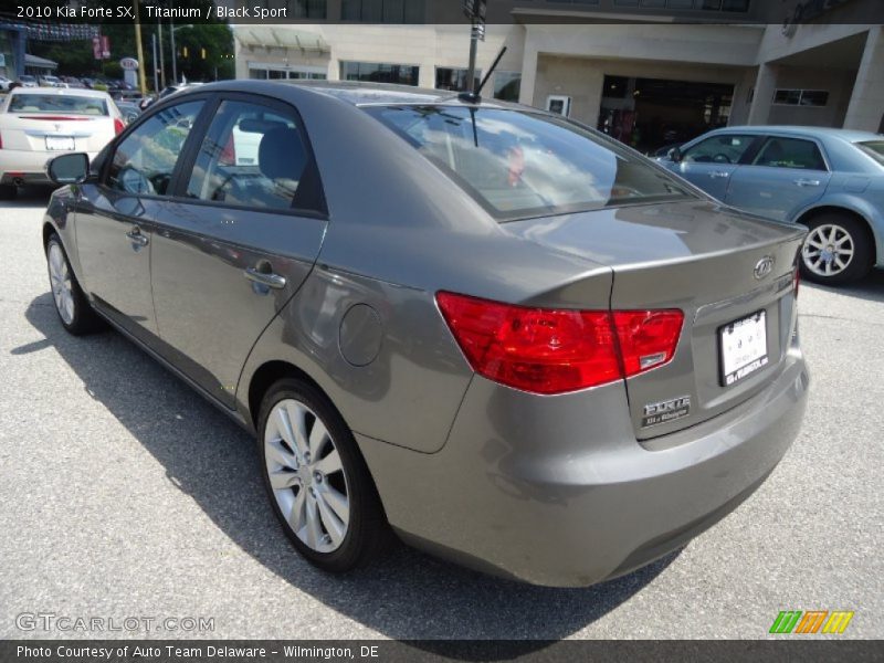 Titanium / Black Sport 2010 Kia Forte SX