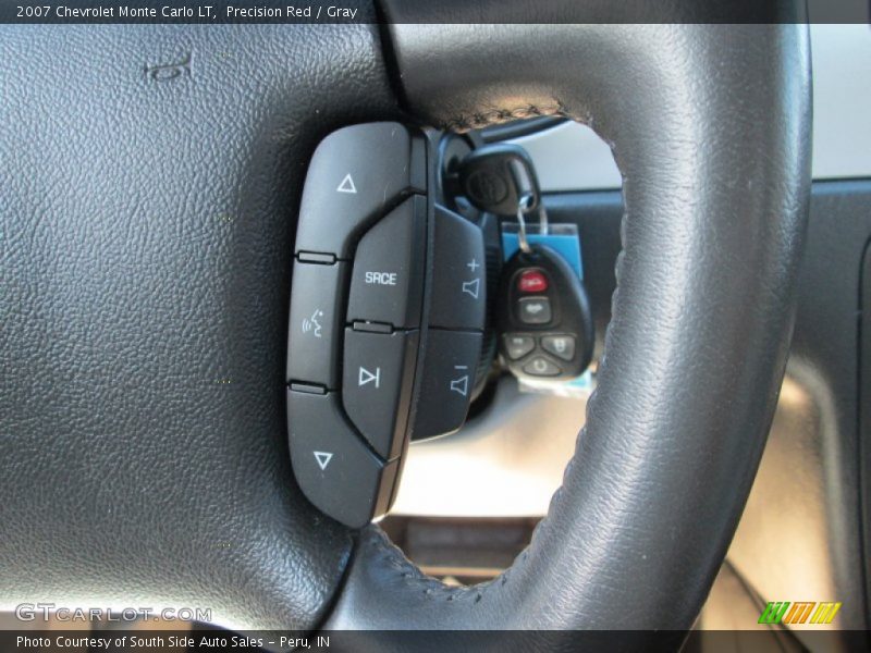 Precision Red / Gray 2007 Chevrolet Monte Carlo LT