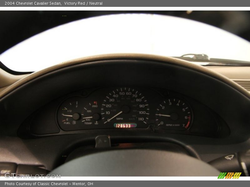  2004 Cavalier Sedan Sedan Gauges
