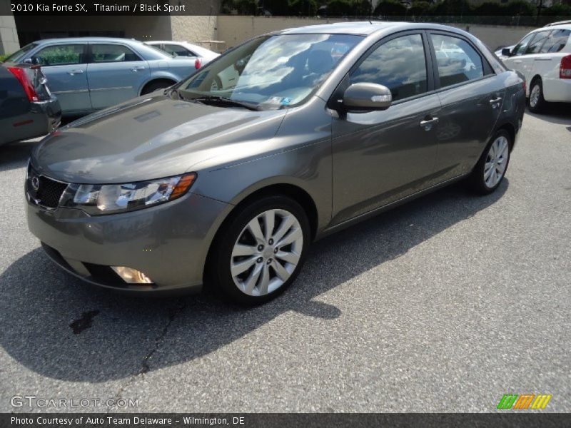 Titanium / Black Sport 2010 Kia Forte SX