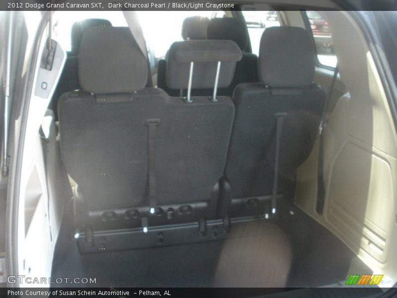 Dark Charcoal Pearl / Black/Light Graystone 2012 Dodge Grand Caravan SXT