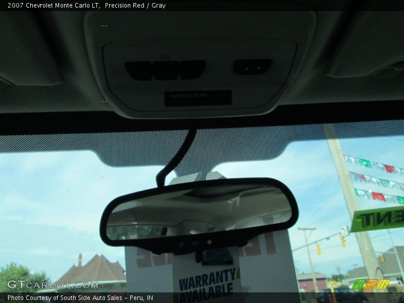 Precision Red / Gray 2007 Chevrolet Monte Carlo LT