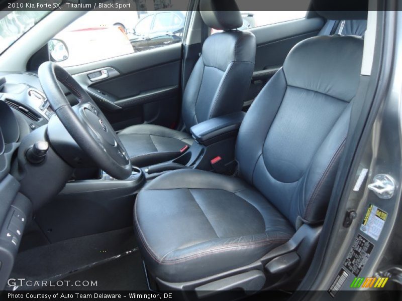 Titanium / Black Sport 2010 Kia Forte SX