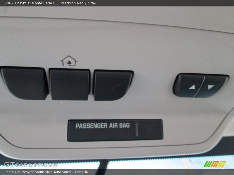 Precision Red / Gray 2007 Chevrolet Monte Carlo LT