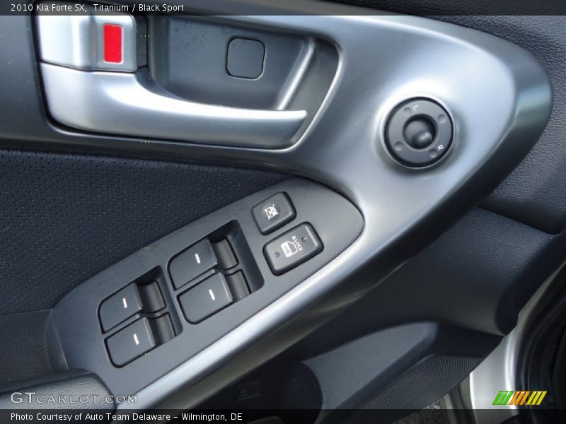 Titanium / Black Sport 2010 Kia Forte SX