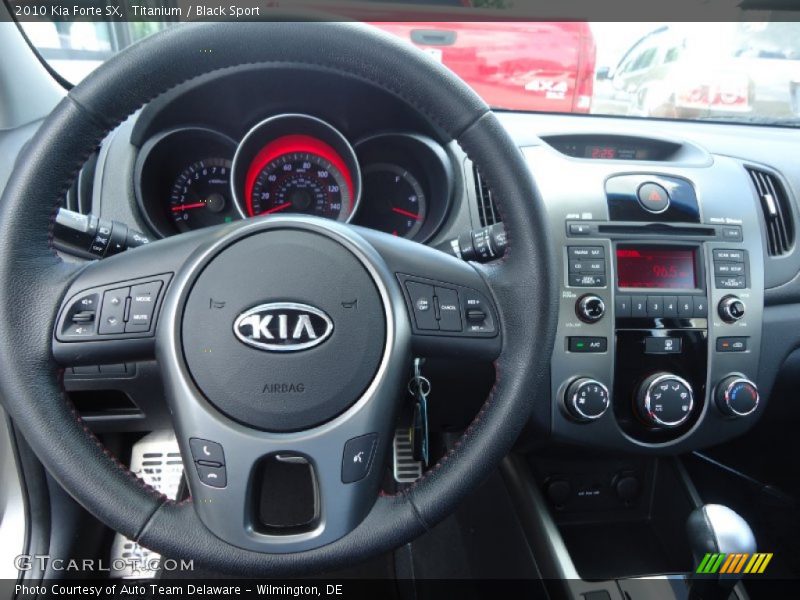 Titanium / Black Sport 2010 Kia Forte SX