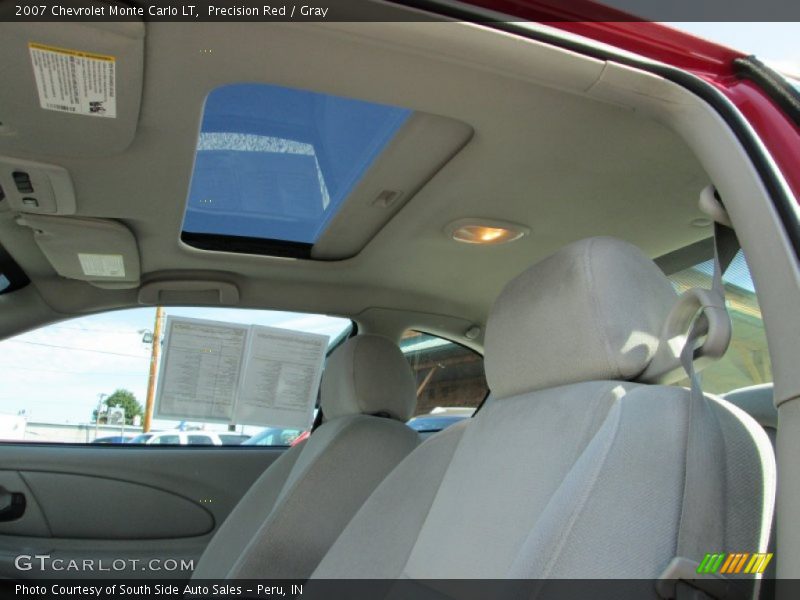Precision Red / Gray 2007 Chevrolet Monte Carlo LT