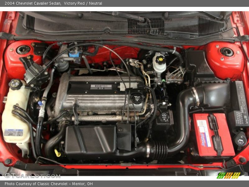  2004 Cavalier Sedan Engine - 2.2 Liter DOHC 16-Valve 4 Cylinder